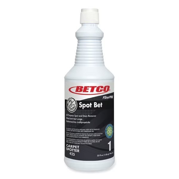 FiberPro Spot Bet Stain Remover, Country Fresh Scent, 32 oz Bottle, 12PK, Betco, Mfr#: 4251200